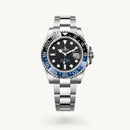 Relógio GMT-Master II em aço Oystersteel - Linha Suiça