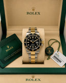 Relógio Submariner Aço E Ouro - Linha Suiça